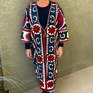 Suzani Hand Embroidered Coat